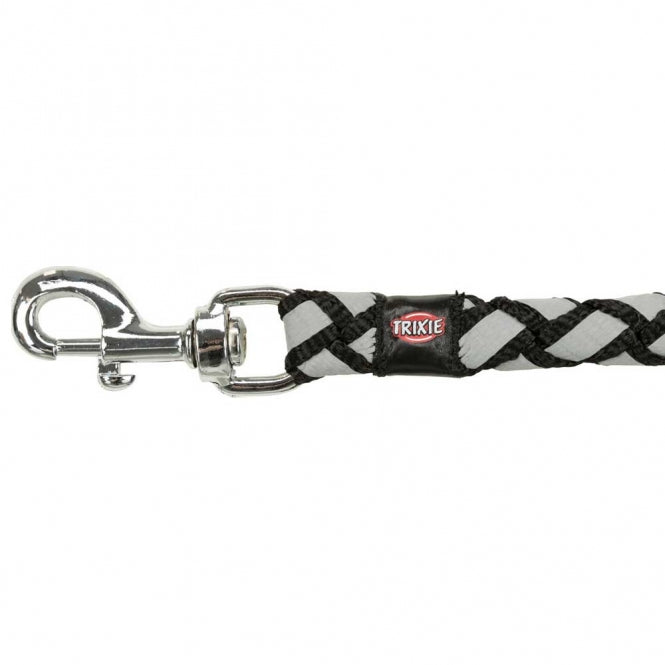 Trixie Cavo Reflect Leine - 1 m - Schwarz / L-XL