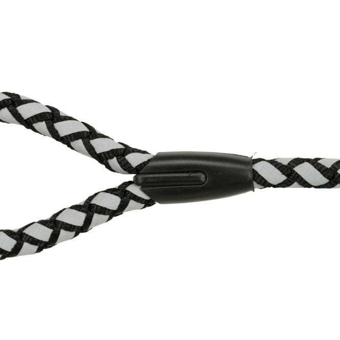 Trixie Cavo Reflect Leine - 1 m - Schwarz / L-XL