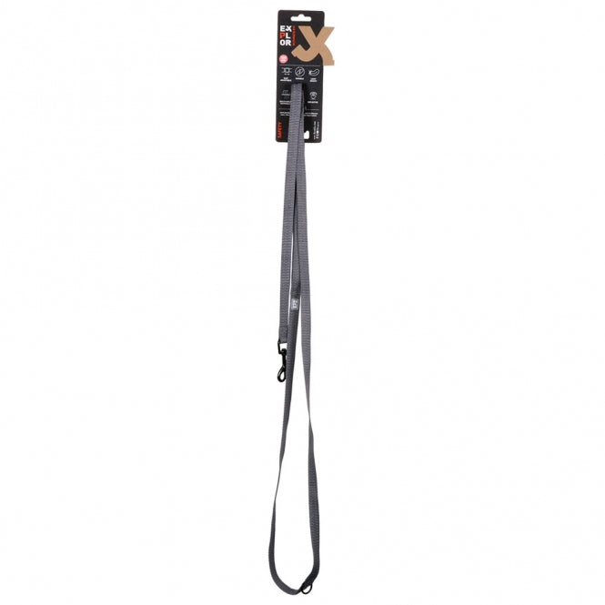 Duvoplus Trainingsleine EXPLOR Ultimate Fit Safety - Silver Reflective - 220cm - 16mm