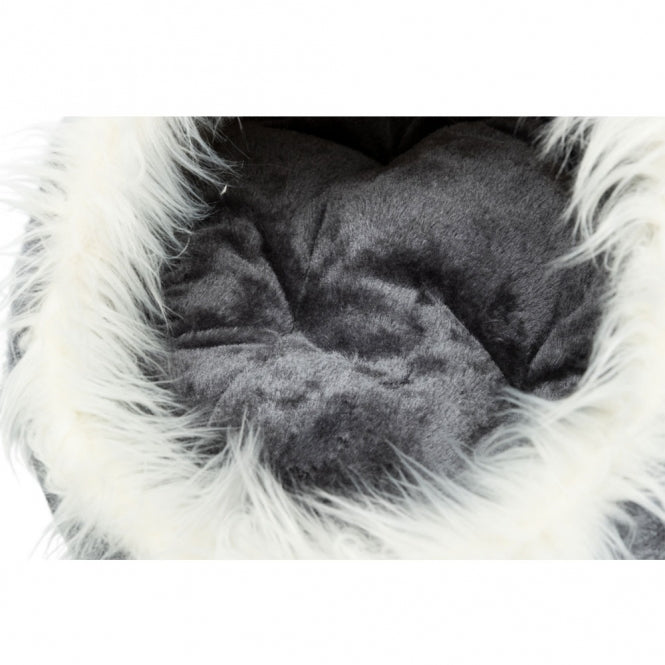 Trixie KuschelHöhle Minou - groß, hellgrau/grau