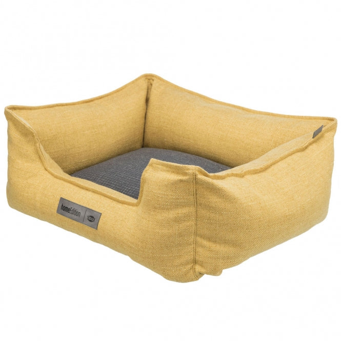 Trixie Bett Talis - gelb/dunkelgrau - 100 -70 cm