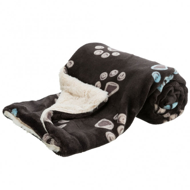 Trixie Plüsch-Decke Jimmy - taupe/beige - 100 -70 cm