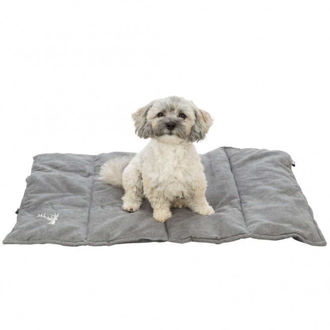 Trixie Reisedecke Leni - grau - 80 -60 cm