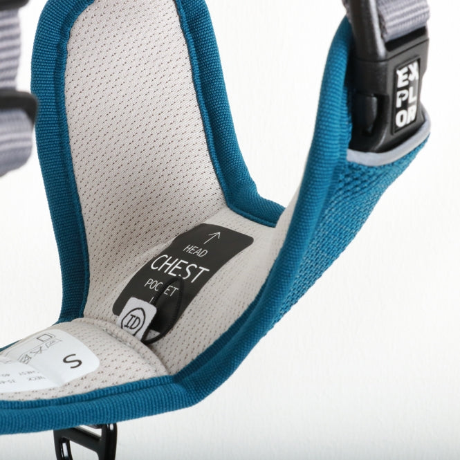 Duvoplus EXPLOR Ultimate Fit No-Pull-Geschirr - petrol blue - M - 40-49cm - 49-65cm