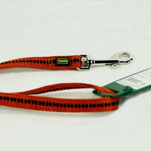Hunter Führleine Power Grip Bronze - M: Breite: 20 mm Länge: 100 cm