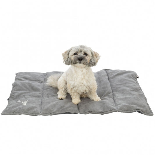 Trixie Reisedecke Leni - grau - 80 -60 cm