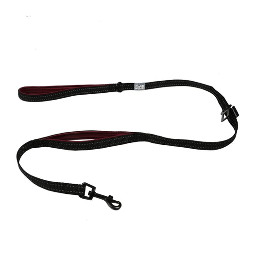 Duvoplus EXPLOR Ultimate Fit On-The-Road-Leine Fashion - plum purple - 130cm - 16mm