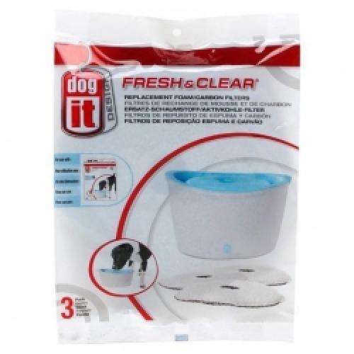 DOGIT Ersatzfilter fürFresh+Clear Trinkbrunnen 6L